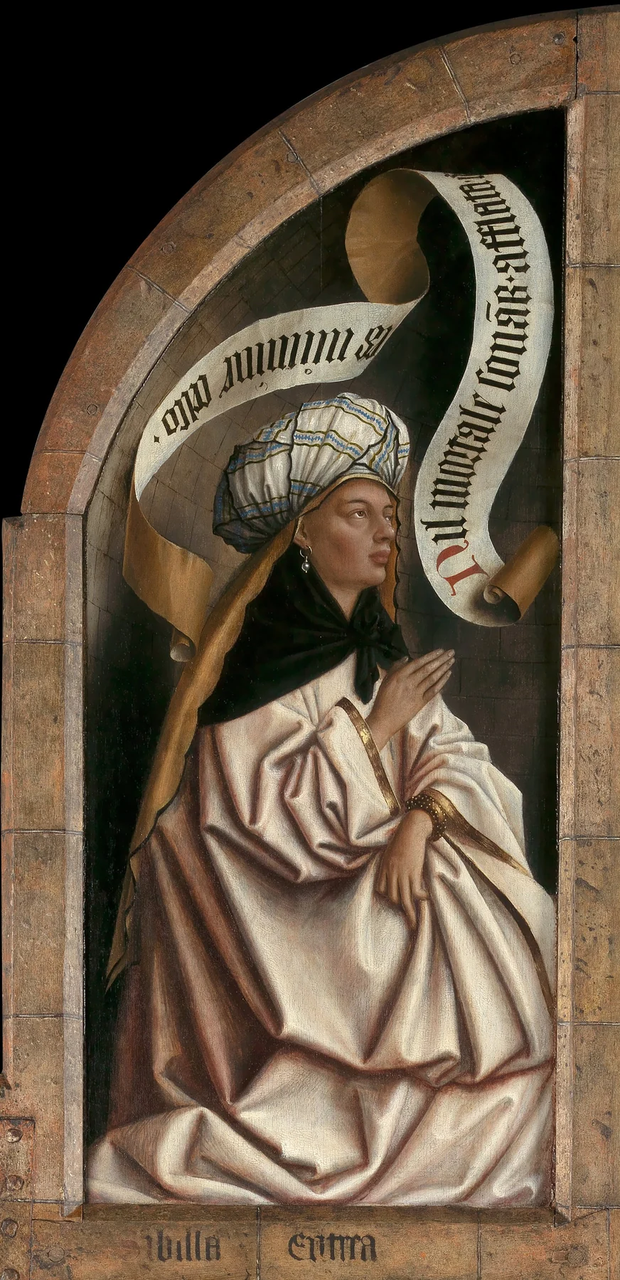 The Erythraean Sibyl, closed view of the Ghent Altarpiece