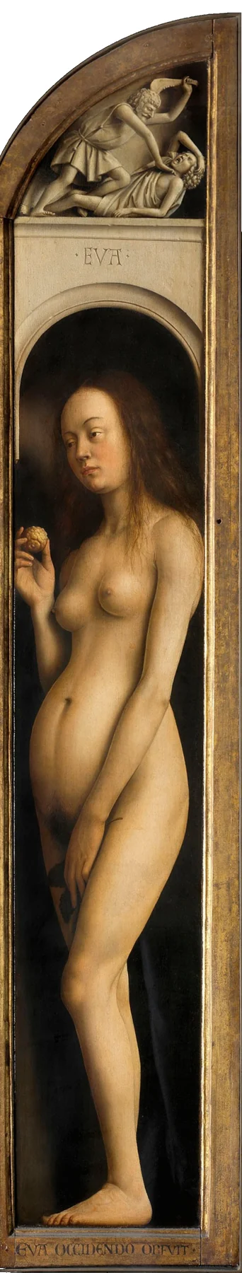 Eve, open view of the Ghent Altarpiece